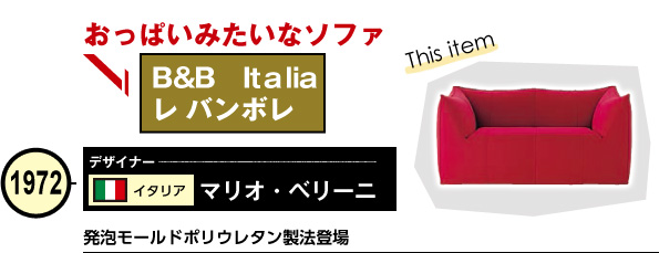 B&B　Italia レ バンボレ