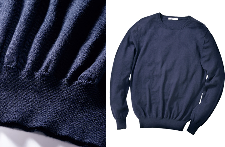 スローン クルーネックニット