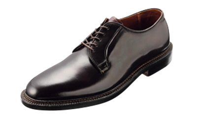 オールデン シェルコードバン プレーントウ