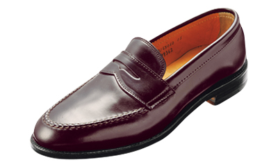 オールデン ペニーローファー シェルコードバン