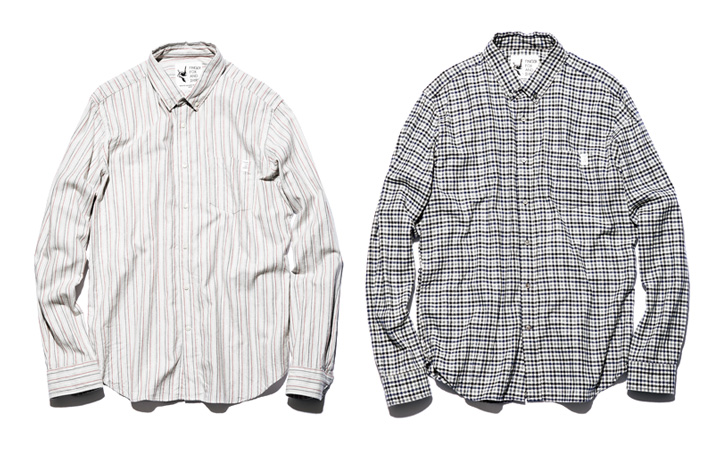 フィンガーフォックスアンドシャツのネルシャツ