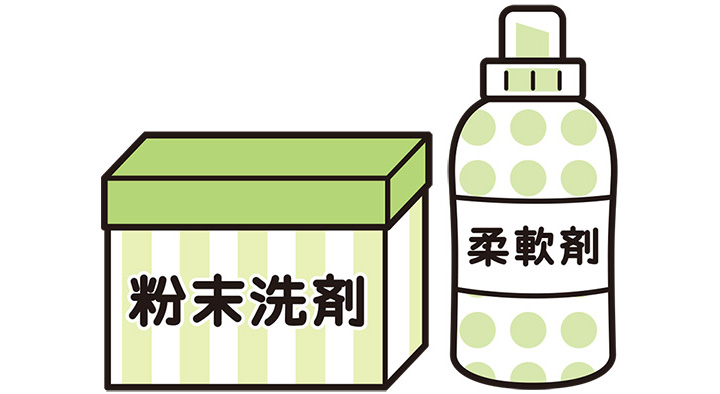 洗剤の使い分けで静電気を予防