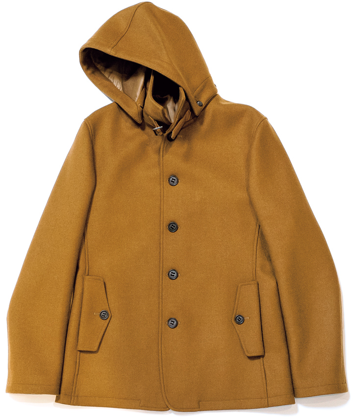 JOURNAL STANDARD/メルトンスタンドピーコート 楽（ラク）ジュアリーな