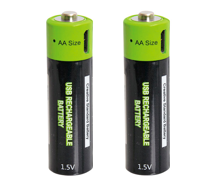 サンコーUSB充電できる乾電池単3形2本セット