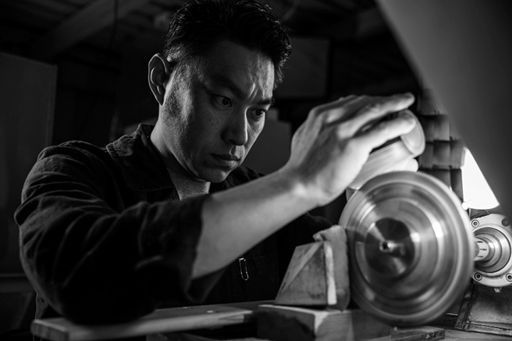 江戸切子職人 堀口徹氏