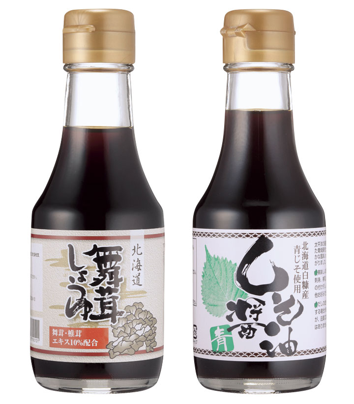 日本醤油工業｢しそ＆舞茸醤油｣