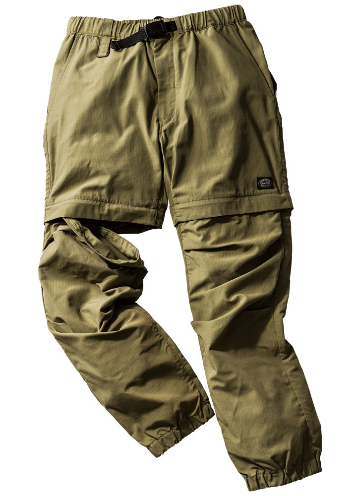 スノーピークのキャンピング２wayフィールドパンツ