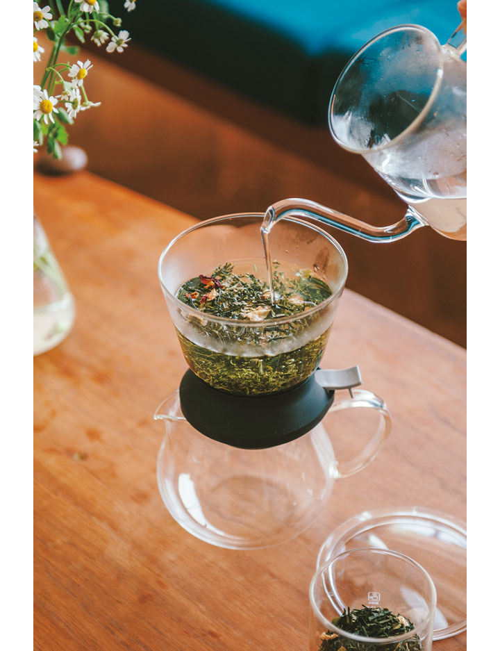 見た目もおいしい日本茶の新スタイル