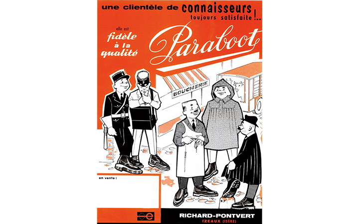 パラブーツ'60～ʼ70年代の広告画像