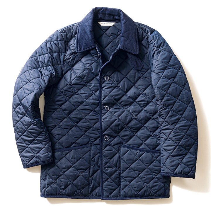 マッキントッシュの定番キルティングジャケット GQ-001はウェーヴァリー型モデル