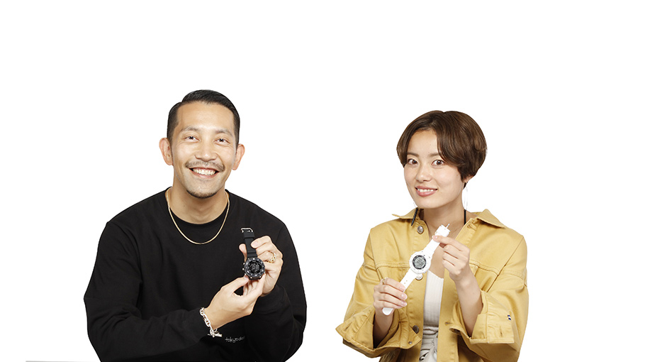 時計&スニーカー悦なお二人
