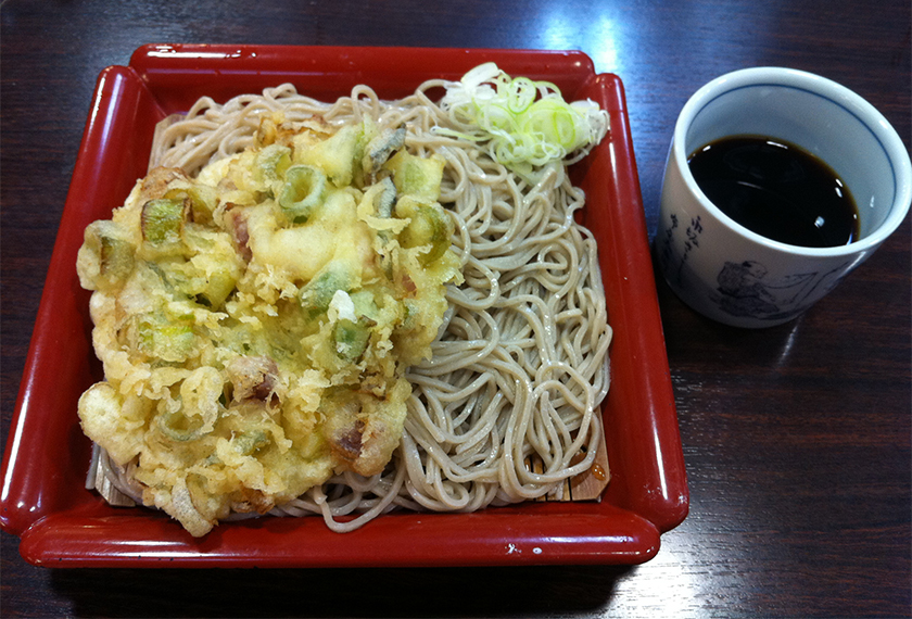 永坂更科 布屋太兵衛の肉天せいろ