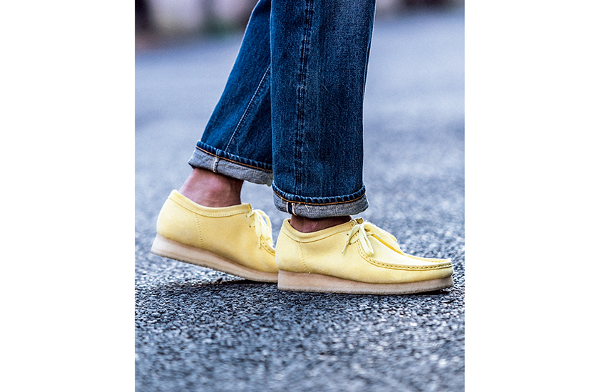 CLARKS ORIGINALS／クラークス オリジナルズ パステルカラーシリーズ　パステルイエロー商品写真