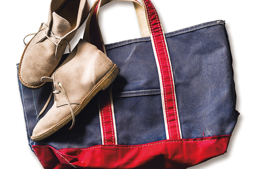 キャプテンサンシャイン デザイナー児島さん私物 Clarks Originals/クラークス オリジナルズ デザートブーツ L.L.Bean/エルエルビーン トートバッグ 拡大写真