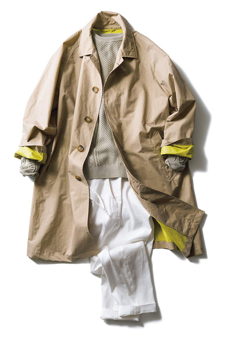 SHIPS（シップス）のAQUADIMA ステンカラーコート