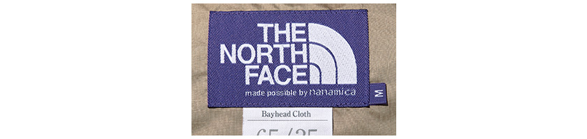  THE NORTH FACE PURPLE LABELザ・ノース・フェイス パープルレーベル ロゴ