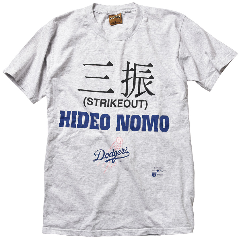 野茂英雄のTシャツ