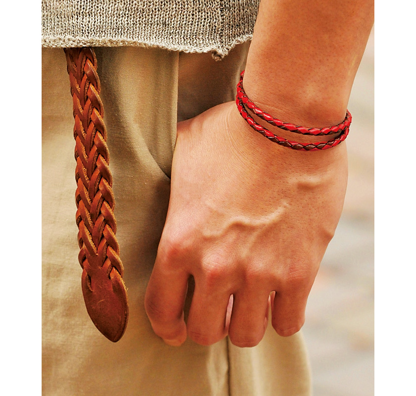 WHC メッシュ編みブレスとメッシュベルト