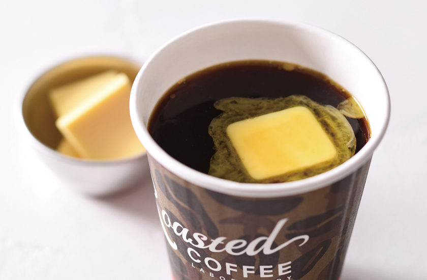 ローステッド コーヒー ラボラトリー グラスフェットバターコーヒー