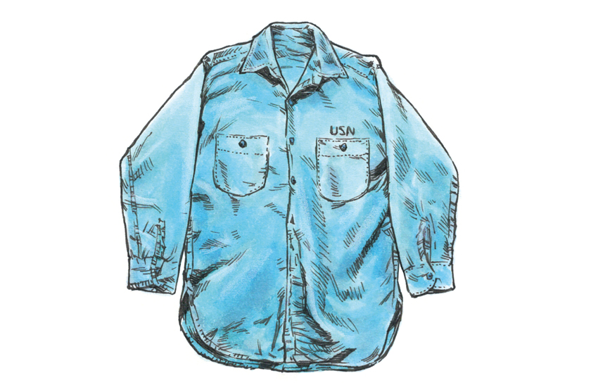 U.S.NAVY CHAMBRAY SHIRTS