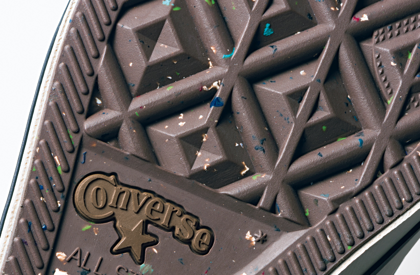 リサイクルラバー混のアウトソール