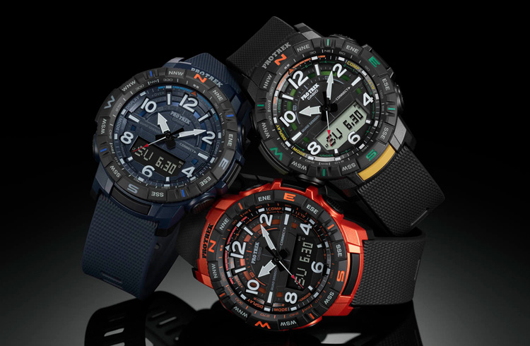 プロトレックがクワッドセンサーを搭載し腕時計とスマホの関係をさらに