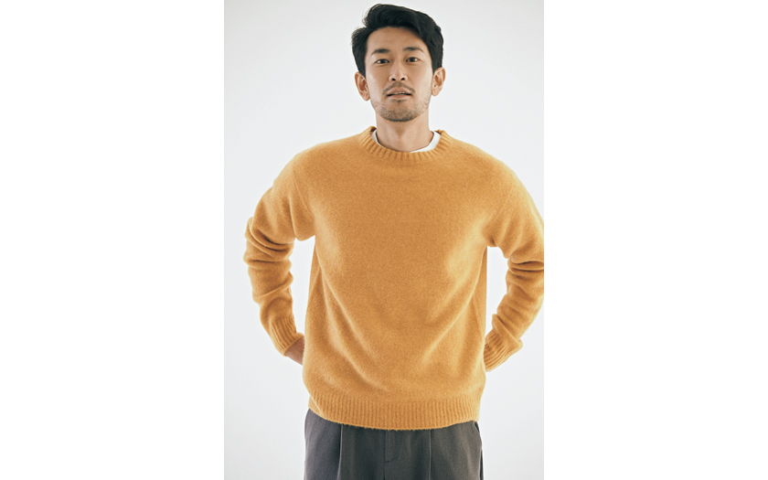 BATONER for UNITED ARROWS バトナー フォー ユナイテッドアローズ クルーネックニット