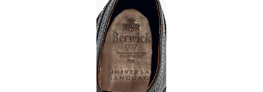 BERWICK×UNIVERSAL LANGUAGE バーウィック×ユニバーサルランゲージ ブローグシューズ