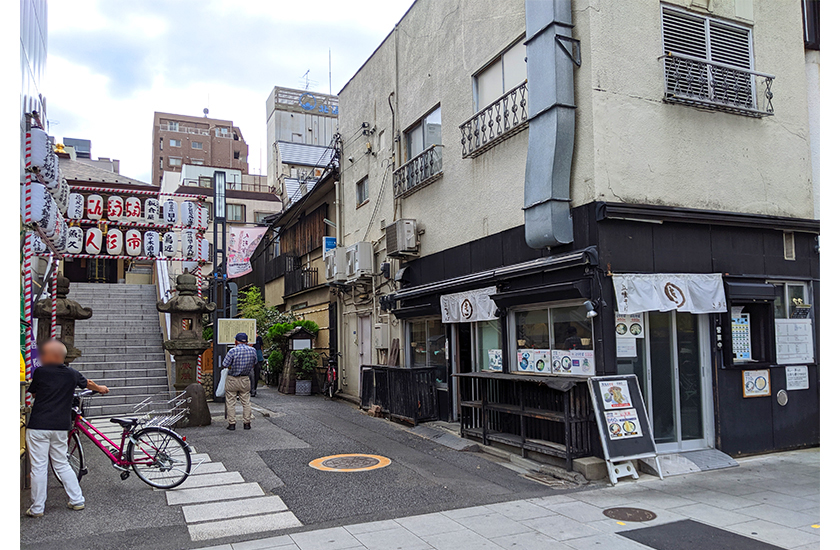 立喰そば きうちの店前