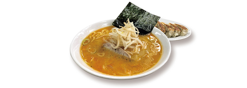 道楽 代々木店の豚骨みそラーメン