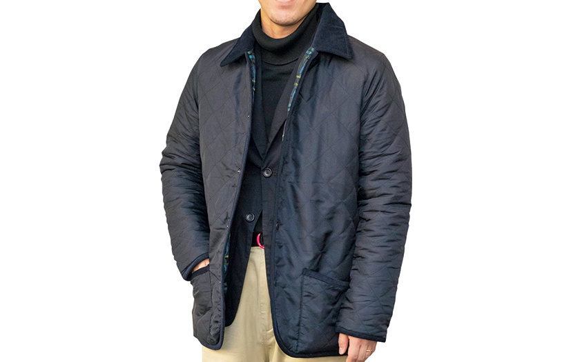 TRADITIONAL WEATHERWEAR トラディショナル ウェザーウェアのキルティングジャケット