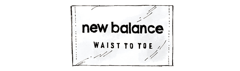 NEW BALANCE WAIST TO TOE［ニューバランス ウエスト トゥ トウ］