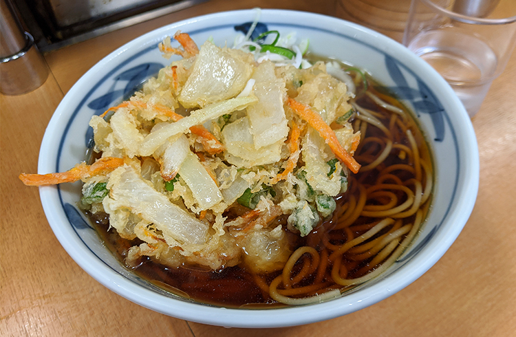 駅そばの高級品「住よし」の名古屋コーチンきしめん【名古屋】