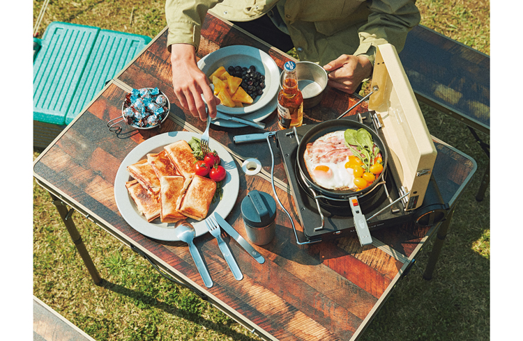 ベランダ⇔フィールドもOK！ 7服人のイチオシさえあればミニマルBBQが即できる♪