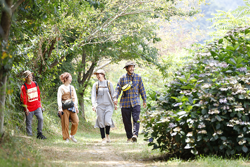 スタイリストの山田昭一 e-Beginの本田純一 オークリーの田中茉希 コロンビアの大極 蘭