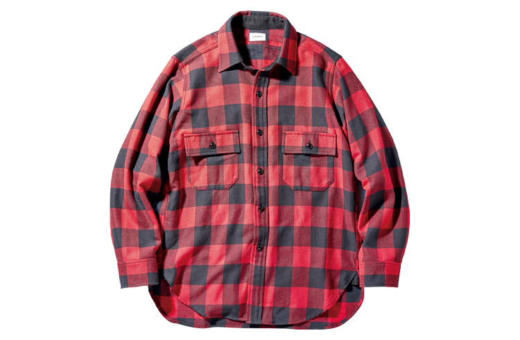 【美品】ウールリッチ　オーセンティックフランネルシャツ ロングスリーブオーセンティックフランネルシャツ LONG