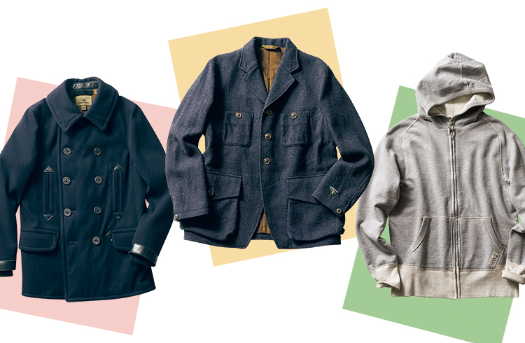 ナイジェルケーボン　Pコート　ピーコート ドライクリーニング済み オンラインストア】40'S NAVY P-COAT -BLACK – ナイジェル