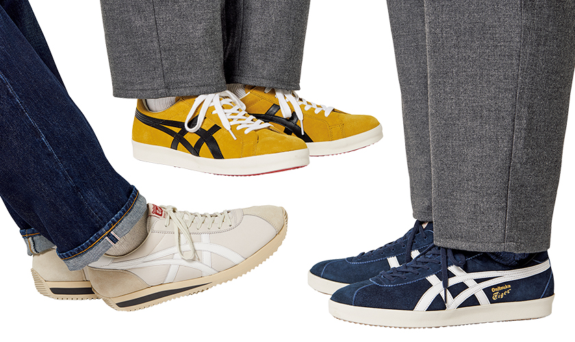 Onitsuka Tiger オニツカタイガーの’70ｓアーカイブ復刻シリーズ