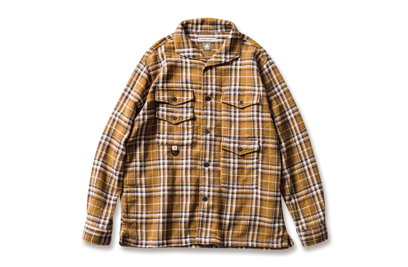 BAMBOO SHOOTS×MOUNTAIN RESEARCH　バンブーシュート×マウンテンリサーチ　FLANNEL SHIRT W/HUNTING POCKET