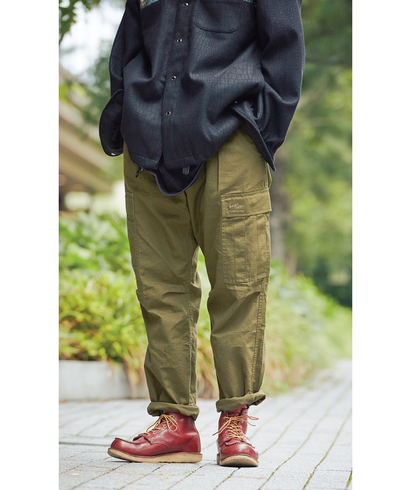 RED WING レッド・ウィング アイリッシュセッター ARMY TWILL×JOURNAL STANDARD アーミーツイル×ジャーナル スタンダード リップカーゴパンツ