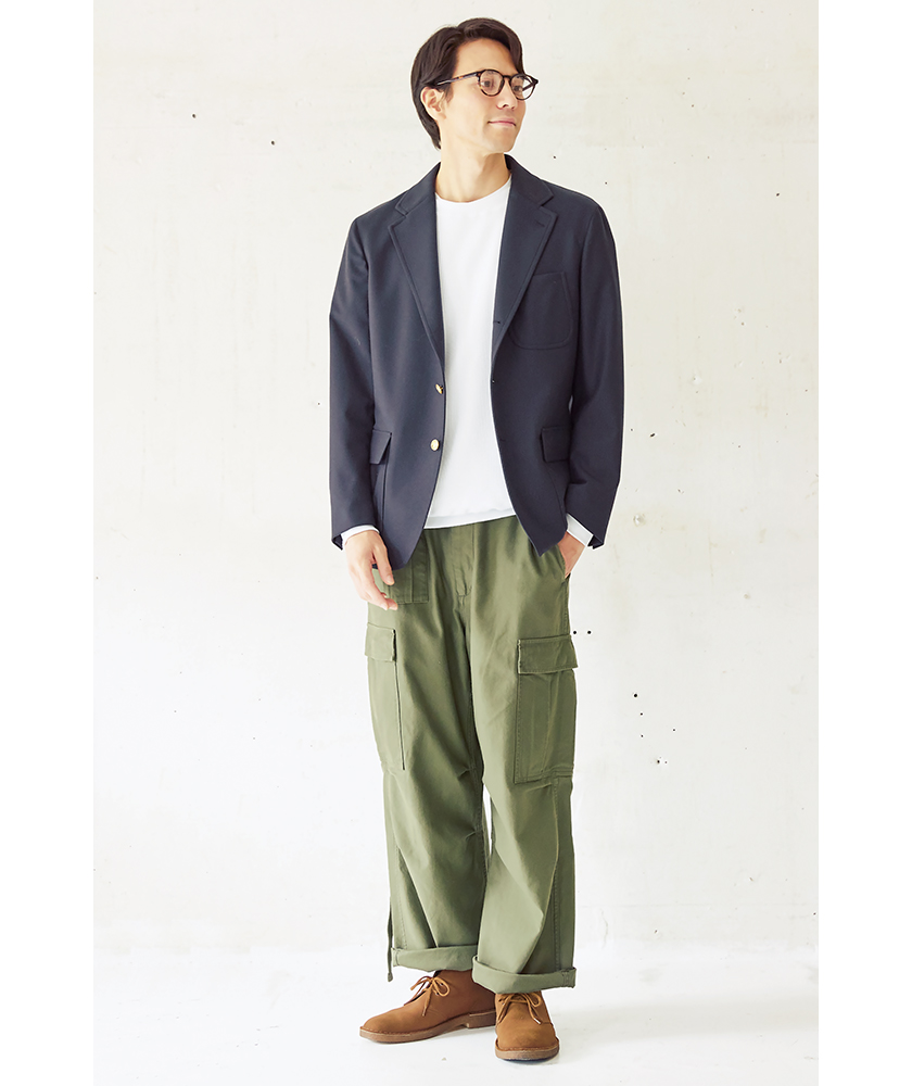 KAPTAIN SUNSHINE キャプテン サンシャイン 3Bジャケット Nigel Cabourn ナイジェル・ケーボン アーミーカーゴパンツ