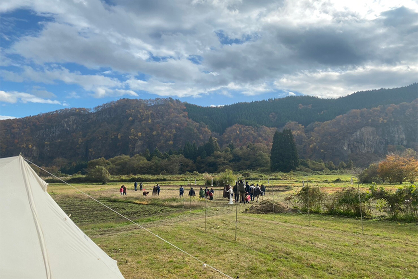 ベースキャンプ地 骨寺村荘園交流館