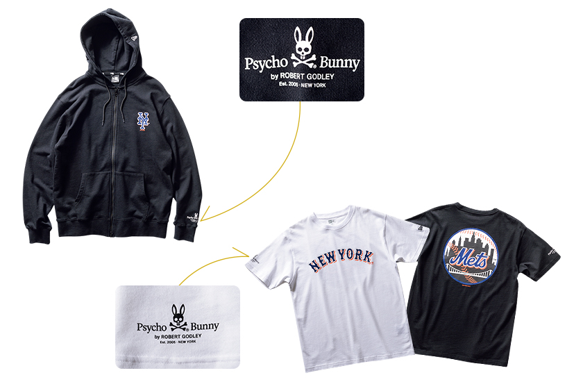 Psycho Bunny×NEW ERA×NEW YORK METS サイコバニー×ニューエラ×ニューヨーク・メッツ キャップ