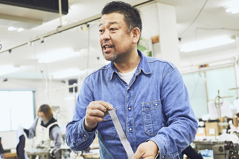 高木ソーイング代表 高木秀史さん