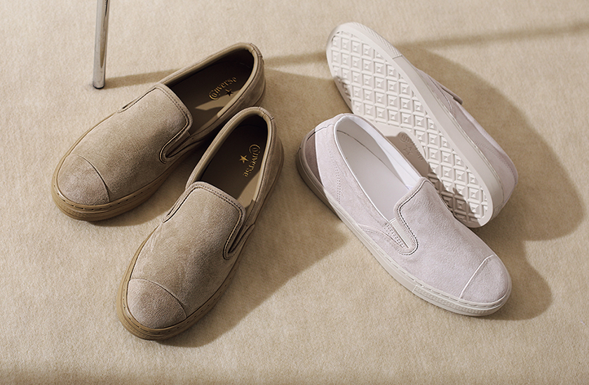 CONVERSE コンバース オールスター クップ スエード WV スリップオン