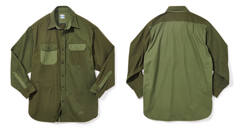 アーミーツイル×ビーミング by ビームス 別注クレイジーパターンワイドシルエットシャツ