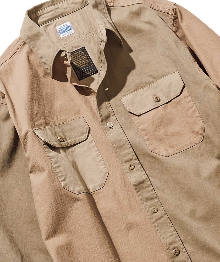 アーミーツイル×ビーミング by ビームス 別注クレイジーパターンワイドシルエットシャツ