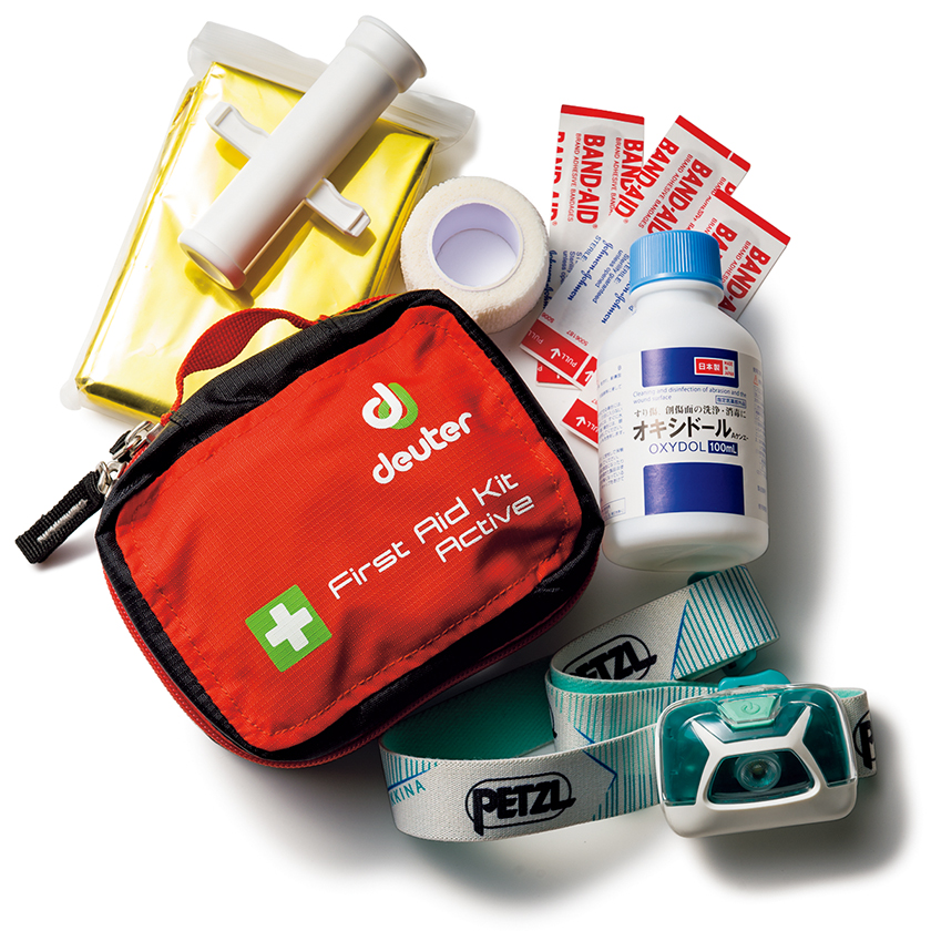 PETZL ペツル ヘッドライト ティキナ DEUTER ドイター ファーストエイドキット アクティブ