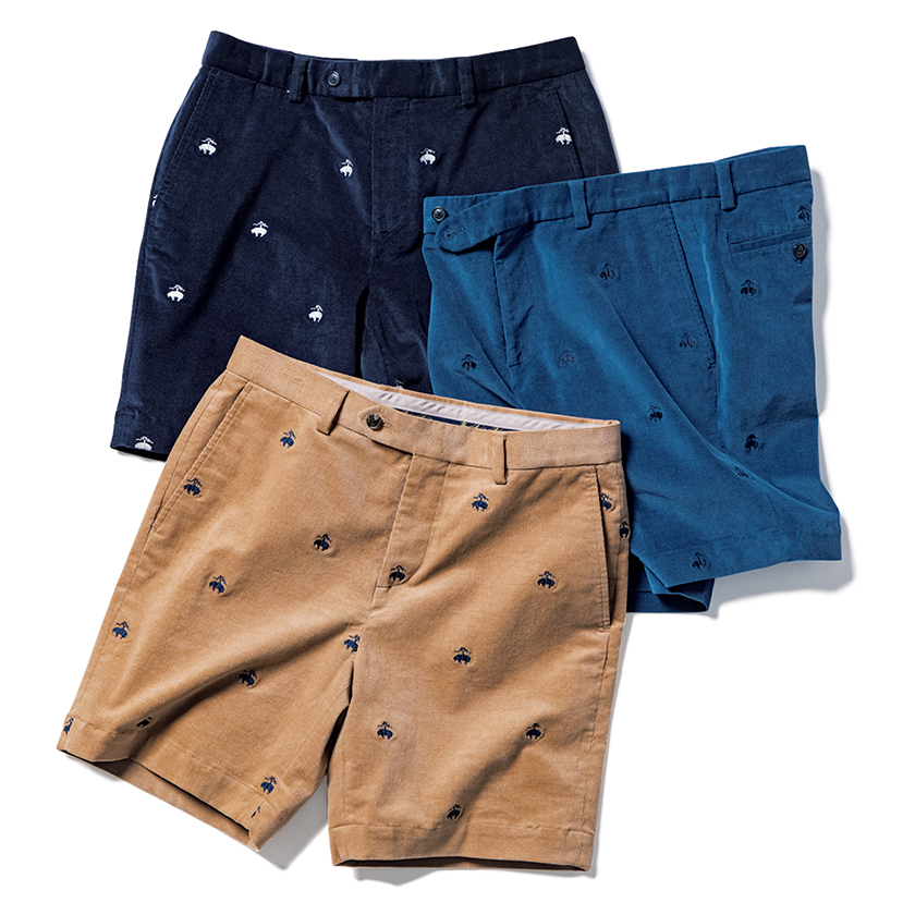 Brooks Brothers ブルックス ブラザーズ Summer Corduroy GF Embroidery Shorts