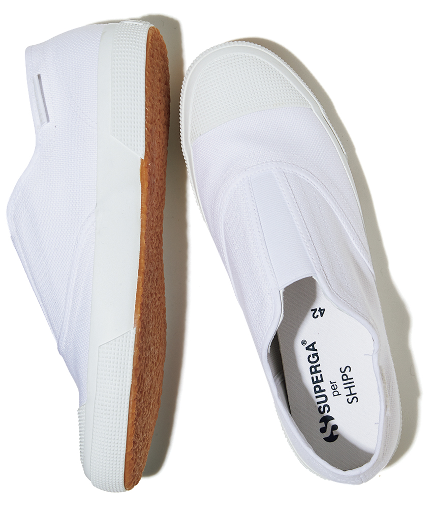 SUPERGA×SHIPS スペルガ×シップス イタリアントレーナー